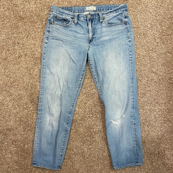 Madewell Denim - MADEWELL BOYFRIEND CROPPED JEAN